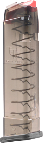 ETS MAGAZINE FOR GLOCK .40SW - 16RD CRBN SMOKE 22/23/24/27