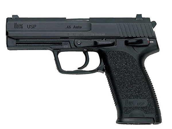 Heckler & Koch USP9 V1 9mm pistol, 4.25in barrel, black finish, two magazines