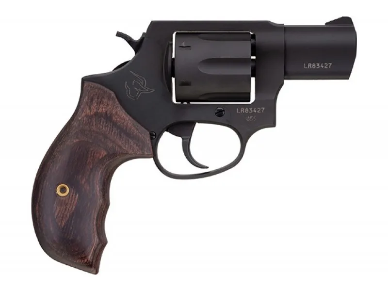 TAUR 856 38SPL 2" BLK/WLNT 6RD