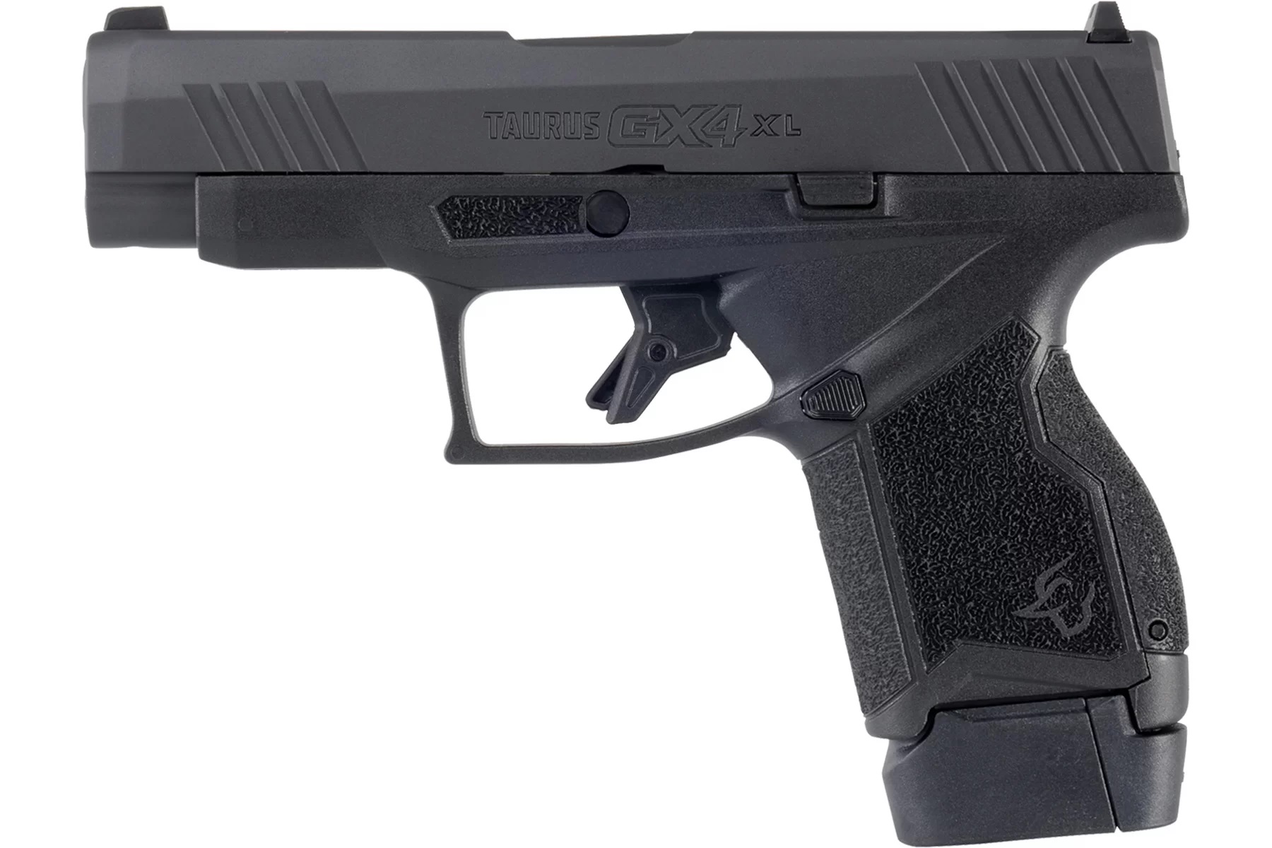 Taurus GX4 XL 9mm pistol 3.7-inch barrel black gas nitride slide with two 10-round magazines