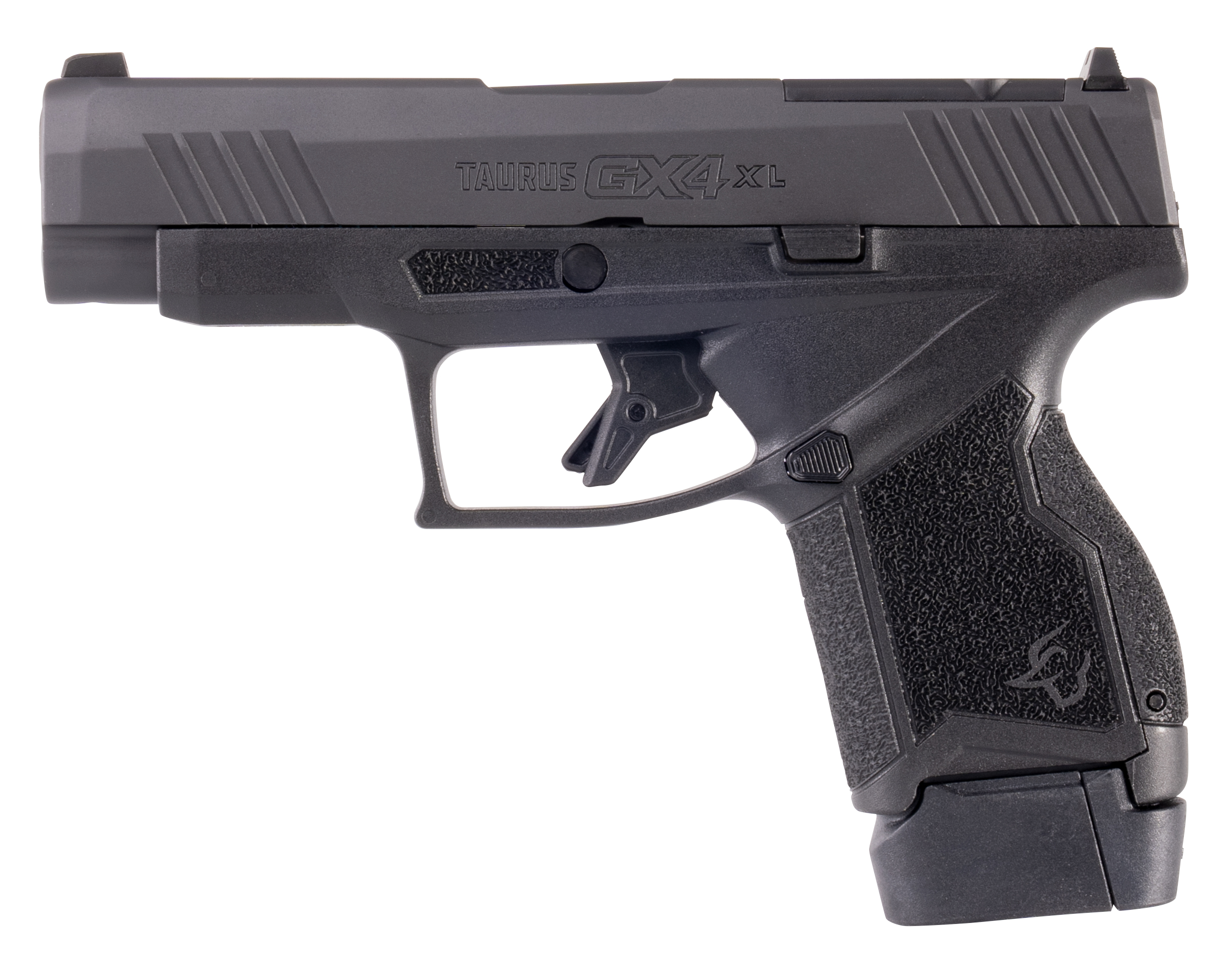 Taurus GX4 XL T.O.R.O. 9mm pistol with black gas nitride slide and DLC barrel