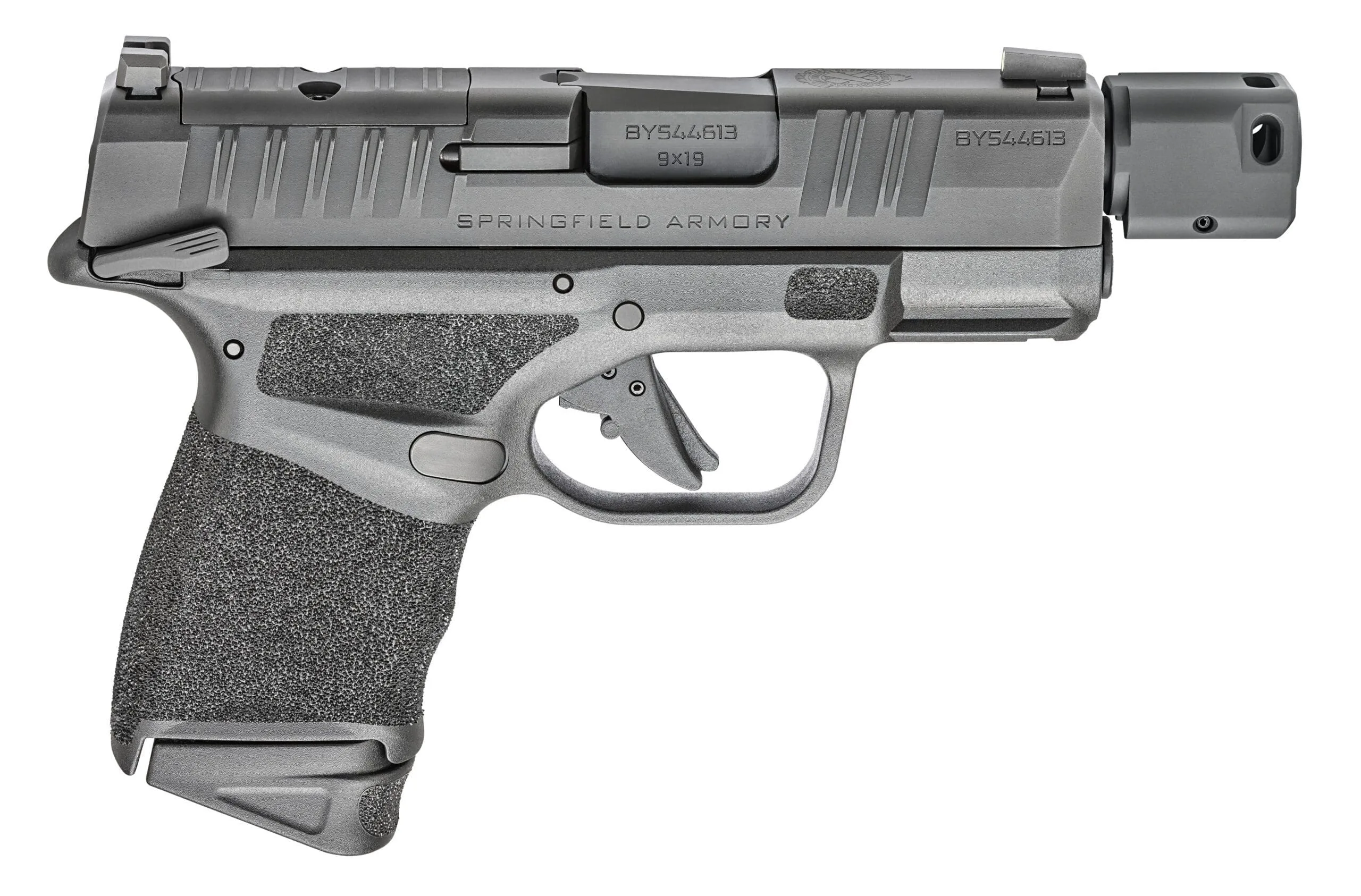 Springfield Armory Hellcat RDP OSP 9mm 3.80-inch threaded compensator black polymer frame