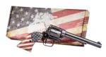 HERITAGE MANUFACTURING 22LR BLUE/US FLAG GRIP 6.5" FS