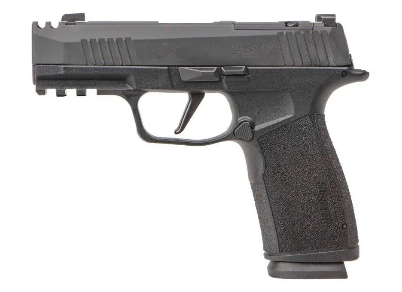 Sig Sauer P365 X-Macro Comp 9mm pistol, black, 3.1in barrel, optic-ready
