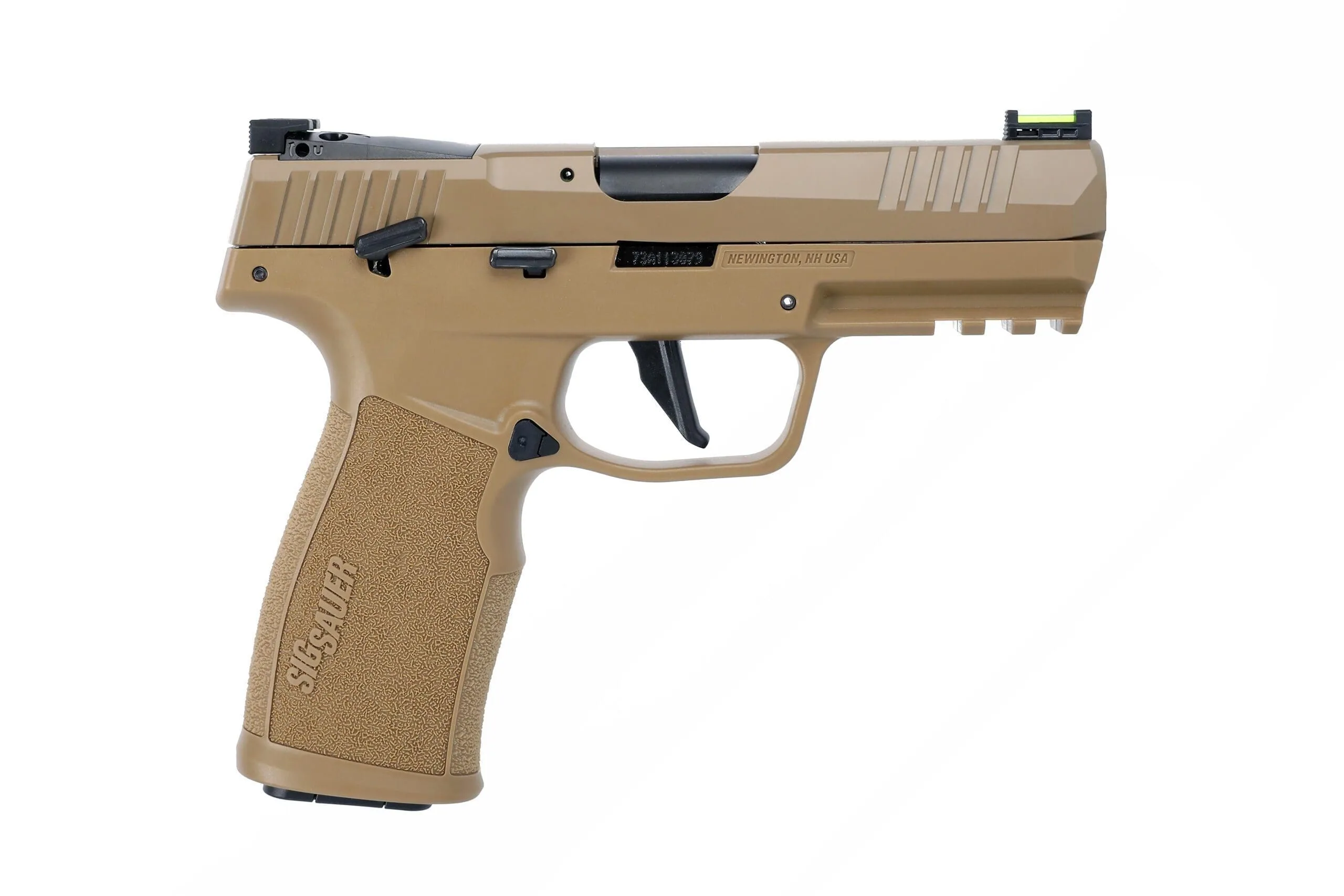 Sig Sauer P322 Coyote .22 LR 4-inch optic-ready handgun in coyote tan