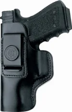 DESANTIS INSIDER HOLSTER IWB - LH LEATHER SHIELD 9/40/45 BLK