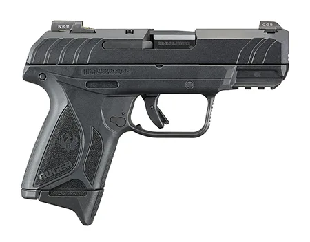 Ruger Security-9 Pro Compact 9mm pistol, black, tritium night sights, three magazines