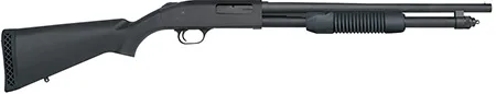 Mossberg 50698 590 Persuader 20 Gauge 6+1 3" 18.50" Cylinder Bore Barrel, Matte Blued Metal Finish, Drilled & Tapped Receiver, Synthetic Stock