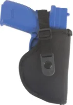 Allen 44808 Cortez  Size 08 OWB Style Black Polyester, Adjustable Strap & Belt Loop Mount Type fits Springfield XD-S & Sig P365 XL Right Hand