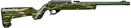 Tactical Solutions ATDMBBBMOB X-Ring Takedown VR 22 LR 16.50" 10+1 Matte Black Mossy Oak Bottomland Magpul X-22 Backpacker Stock Ambidextrous Hand