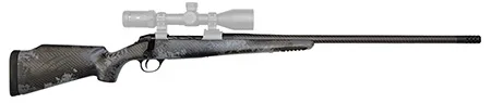 Fierce Firearms FCRG65CM20TP Carbon Rage Full Size 6.5 Creedmoor 4+1, 20" C3 Carbon Fiber Barrel, Tungsten Gray Cerakote Titanium Receiver, Phantom Camo Fixed Fierce Tech C3 Stock, Right Hand