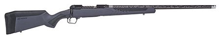 Savage Arms 58004 110 UltraLite 7mm PRC 2+1 22" Proof Research Carbon Fiber Wrapped Barrel, Black Melonite Rec, Gray AccuStock with AccuFit