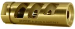 Rise Armament RA701223TIN RA-701  Gold Nitride Titanium with 1/2"-28 tpi Threads for 22 Cal