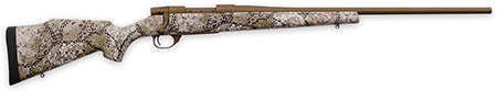 Weatherby VAP308NR2T Vanguard Badlands 308 Win 5+1 22" Burnt Bronze Cerakote #2 Threaded Barrel, Drilled & Tapped Steel Receiver, Badlands Approach Camo Monte Carlo w/Raised Comb Synthetic Stock