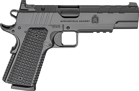 Springfield Armory Emissary AOS 1911 .45 ACP 5-inch Black Cerakote profile