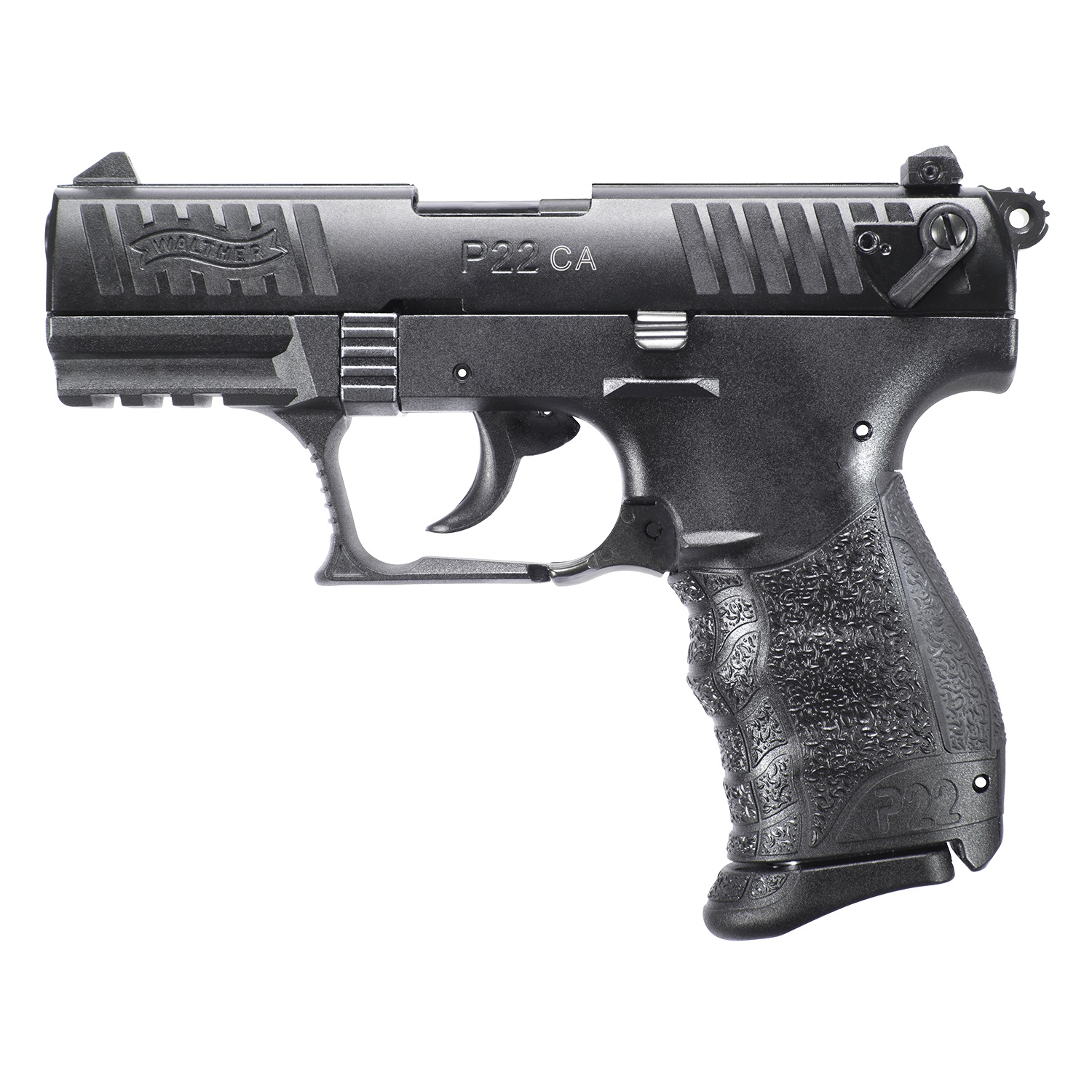 Walther P22 .22 LR pistol, 3.42in barrel, black polymer frame