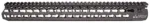 BCM KMRA15556BK KMR Alpha Handguard 15" Keymod Style Made of Aluminum with Black Anodized Finish for AR-15