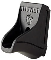 Ruger 90343 Finger Extension Ruger SRc 9rd 40 S&W/10rd 9mm Luger Magazines, Black Plastic