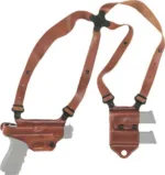 GALCO MIAMI II SHOULDER SYSTEM - RH LEATHER M&P SHLD 9/40 TAN