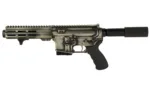WMD Guns Micro Beast pistol with 5" barrel in Nib-X finish, side view