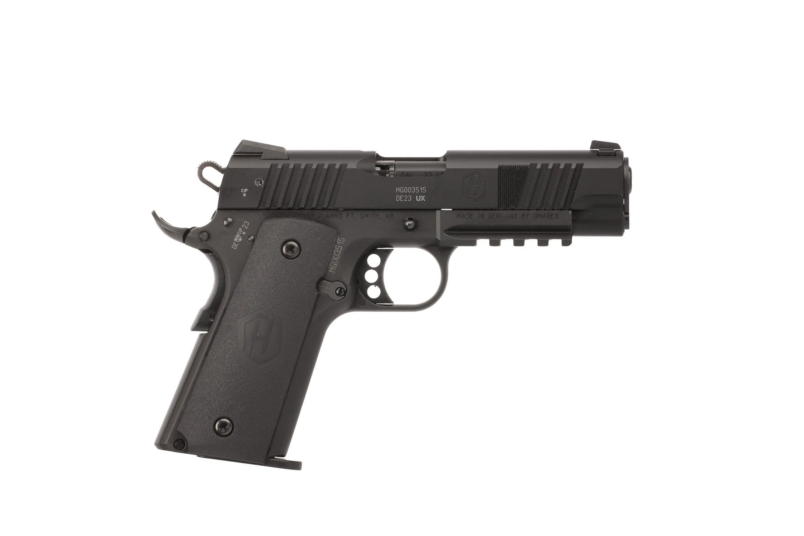 Hammerli Forge H1 .22 LR pistol with 4.25-inch barrel in matte black