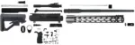 TacFire SSRK308LPK18BN AR Build Kit Rifle 308 Win AR-10 Black Nitride Aluminum 5/8"-24 tpi *Sports South Exclusive.