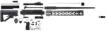 TacFire SSRK308LPK20BN AR Build Kit Rifle 308 Win AR-10 Black Nitride Aluminum 5/8"-24 tpi *Sports South Exclusive.