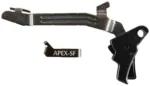 Apex Tactical 102117 Action Enhancement  Black Drop-in Trigger Compatible w/Glock 43/43X/48 Right Hand
