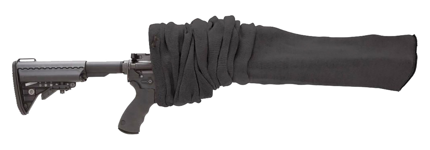 Tac Six 13255 Tactical Rifle Gun Sock fits Tactical Firearms w/wo Scope Up To 55" Long, Silicone Treated, Cinch Closure