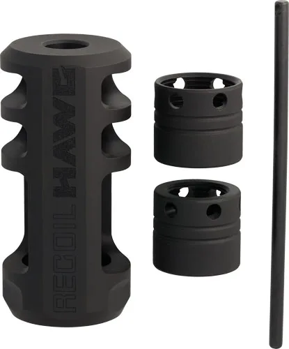 BROWNING RECOIL HAWG MUZZLE - BRAKE MTT BLK W/2 COLLARS/TOOL