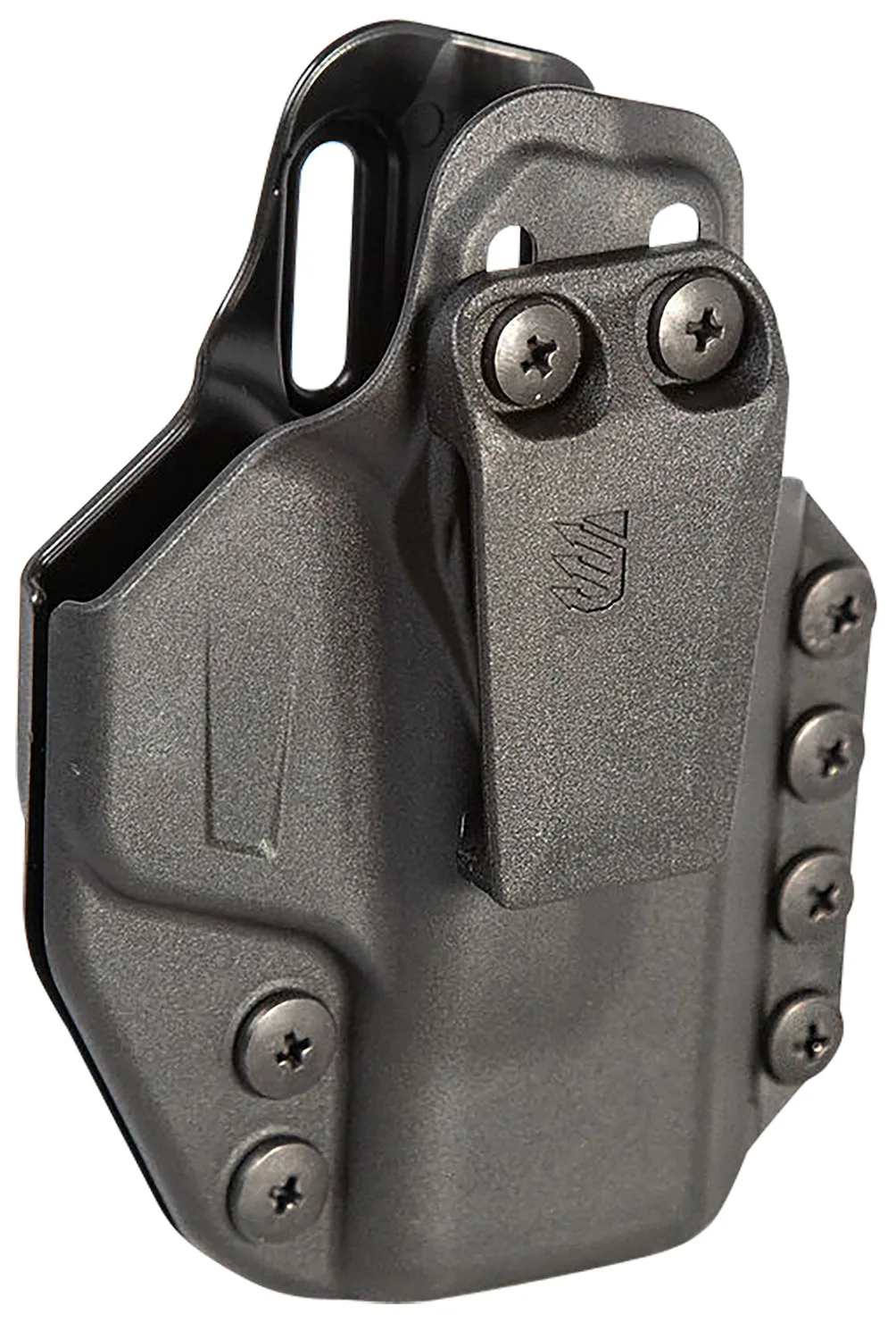 Blackhawk 416025BK Stache IWB Size 25 Black Polymer Belt Clip Fits S&W M&P 9/40 Ambidextrous