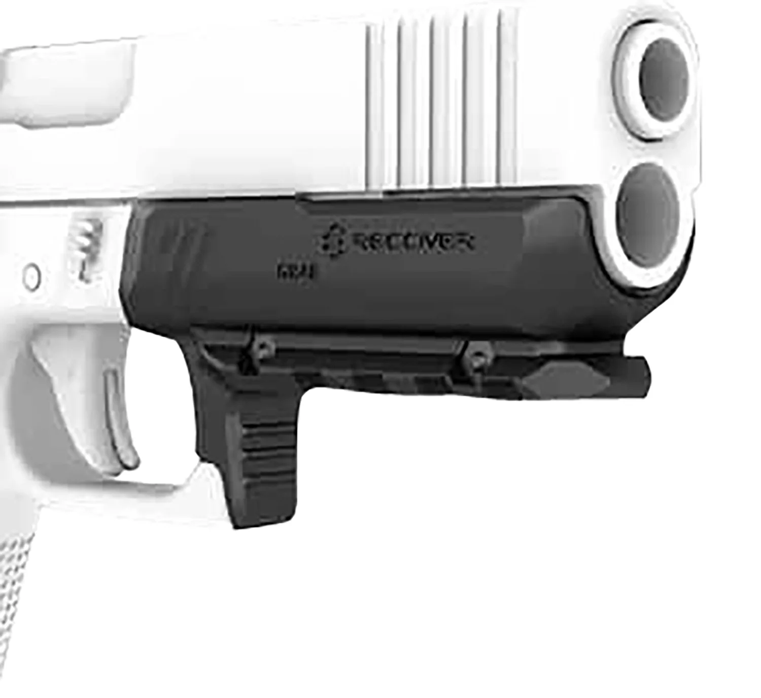 Recover Tactical GR4801 Full Size Rail for Glock 48 Black
