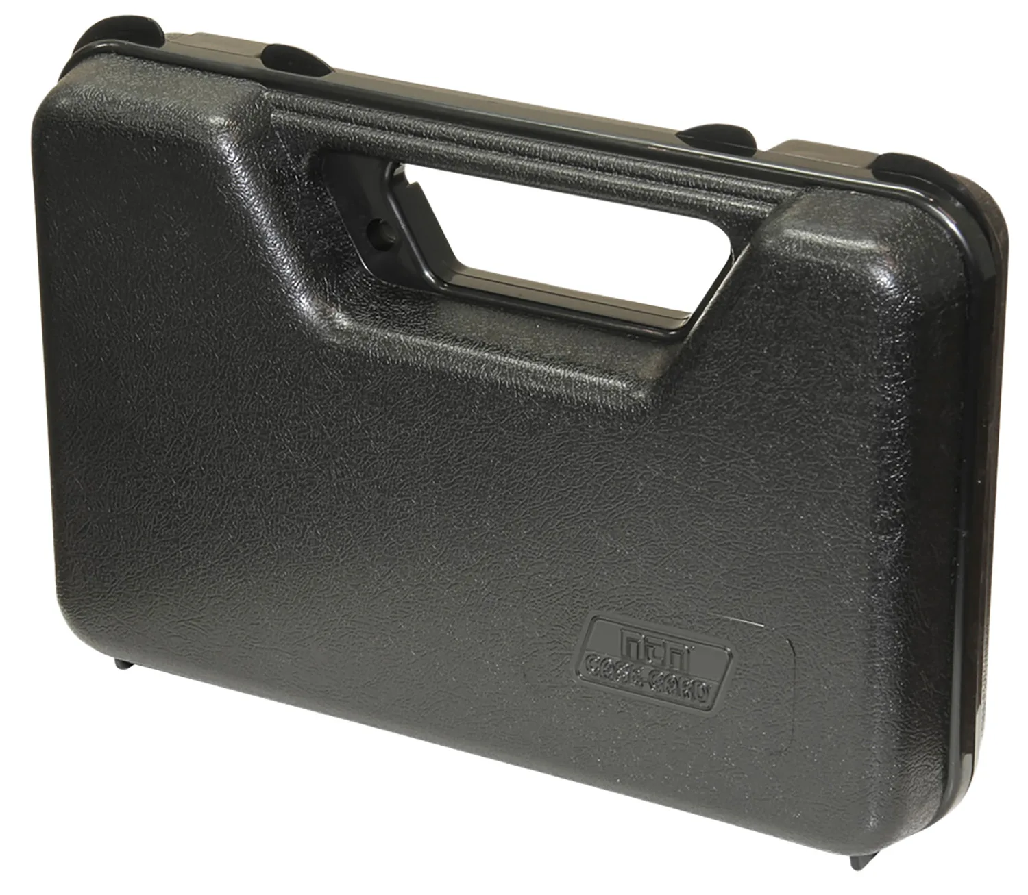 MTM Case-Gard 803R Single Handgun Case made of Polypropylene w/ Black Finish Foam Padding Hinge & Latches 9" x 5.60" x 2" Interior Dimensions