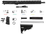 Aim Sports AR5CUB5 Complete Build Kit  5.56x45mm NATO 16" Aluminum Black Hard Coat Anodized Receiver for AR-15