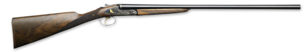F.A.I.R. FRISPRTGDL1228 Iside Prestige Tartaruga Gold 12 Gauge 2rd 3" 28" Blued Barrel,  Color Case Hardened Receiver w/Gold Engraving, Walnut Stock, Single Selective Trigger