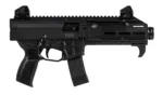 CZ-USA 91421 Scorpion 3+  9mm Luger 20+1 7.80" Cold Hammer Forged Threaded Barrel, Fiber-Reinforced Polymer Frame, Double Stack Polymer Magazine, Ambidextrous Thumb Safety