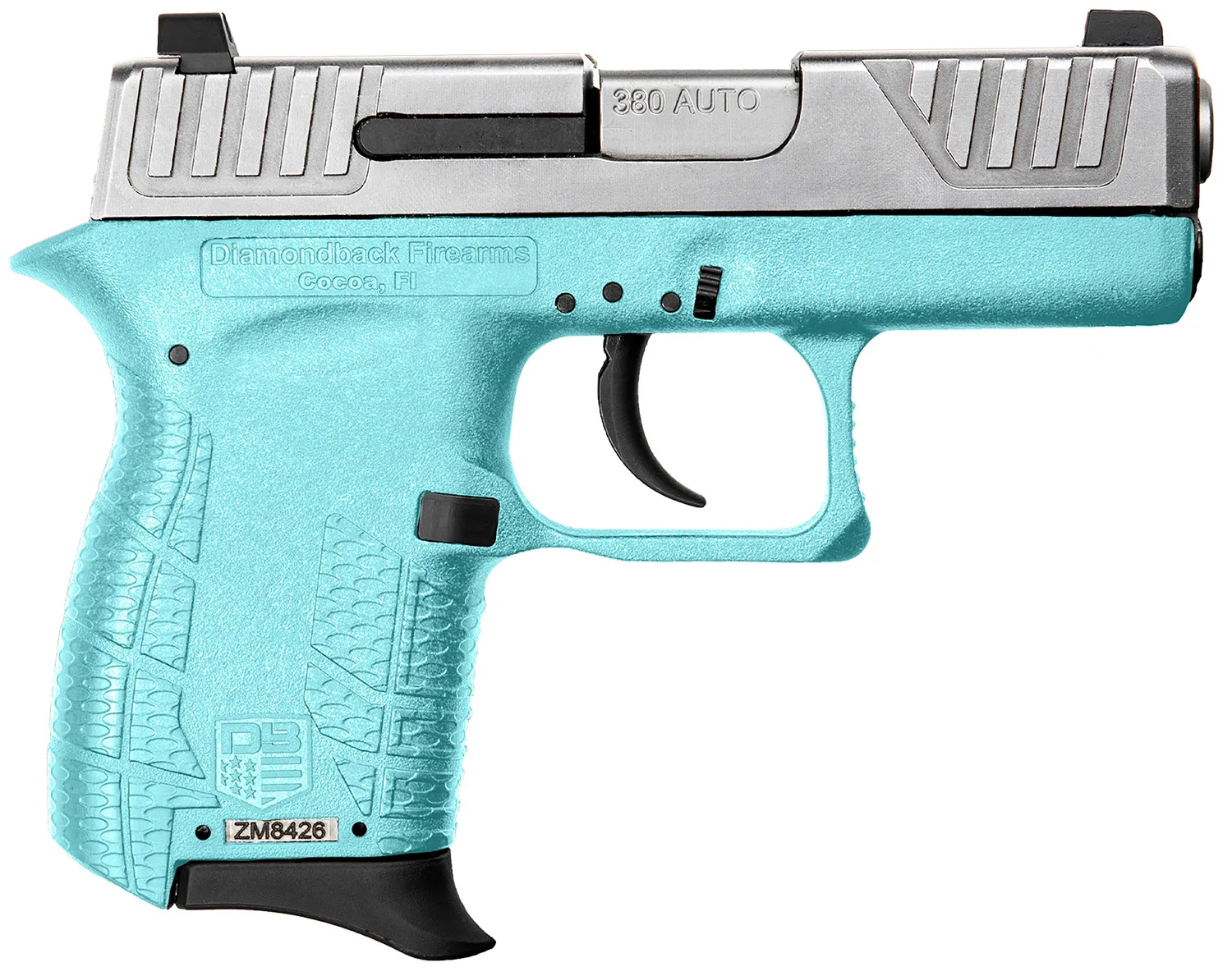 Diamondback DB380 Gen IV .380 ACP 2.8 inch Nickel Boron slide mint polymer frame