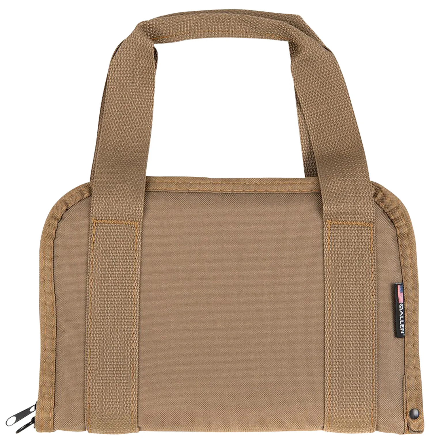 Allen 3642 Pistol Tote Flat Dark Earth Endura 11.50" Long Lockable Holds 1 Handgun