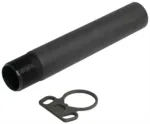 CMMG 55CA67D Pistol Tube Assembly  Black, Includes Ambi Sling End Plate Fits AR-Platform