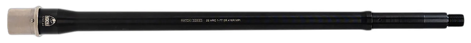 Faxon Firearms 15B22A7R16NGQ5RNP3 Gunner 22 ARC 16" Salt Bath Nitride 416-R Stainless Barrel