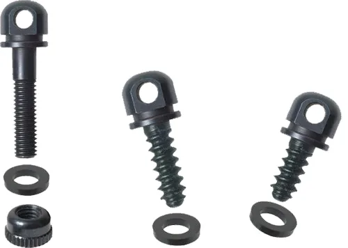 Outdoor Connection BO5 Swivel Base Set BO5 Black Steel Includes 7/8" McScrew, 1/2" & 3/4" Wood Screw Base, 3 Spacers
