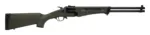 Savage Arms 23002 42 Takedown 22 LR/410 Gauge 1+1 20" Matte Black Single Shot Barrel, Flat Dark Earth Drilled & Tapped Carbon Steel Receiver, Fixed OD Green Synthetic Stock