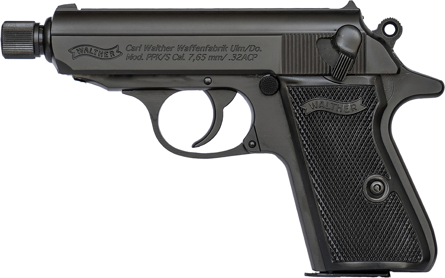 Walther Arms 4796059 PPK/S 32 ACP 7+1 3.30" Black