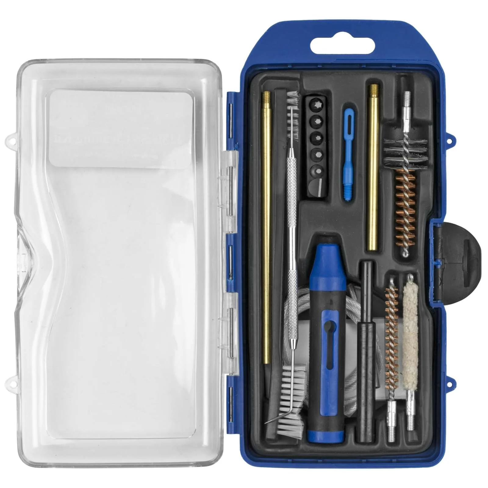 DAC CLEANING KIT 17PC .223/5.56 W/PULL TROUGH ROD & 6PC DRIVER BIT SET