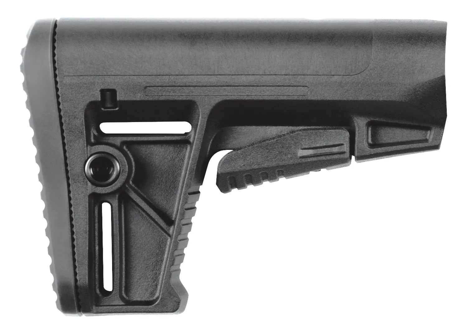 Kriss USA DADS150BL00 DS150 Stock Black Synthetic for AR-15 with Mil-Spec Tube
