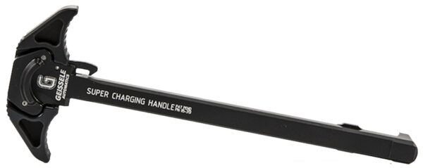 Geissele Automatics 05476B Super  AR-10 Black Black Hardcoat Anodized 7075-T6 Aluminum Ambidextrous Hand
