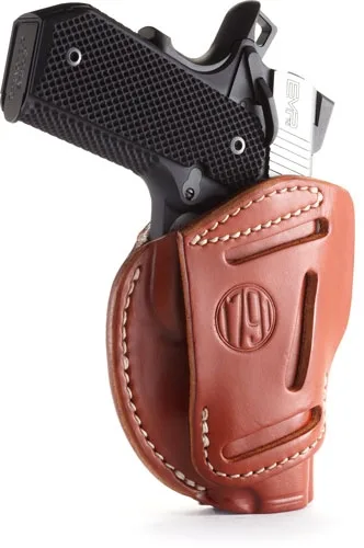 1791 HOLSTER 3-WAY OWB MULTI- - FIT AMBI SZ1 1911 FRM 3-4" BRN - Image 2