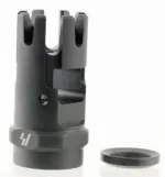Strike Industries CCCOMP Checkmate Comp Black Steel with 1/2"-28 tpi Threads & 1.87" OAL for 223 Rem, 5.56x45mm NATO AR-Platform