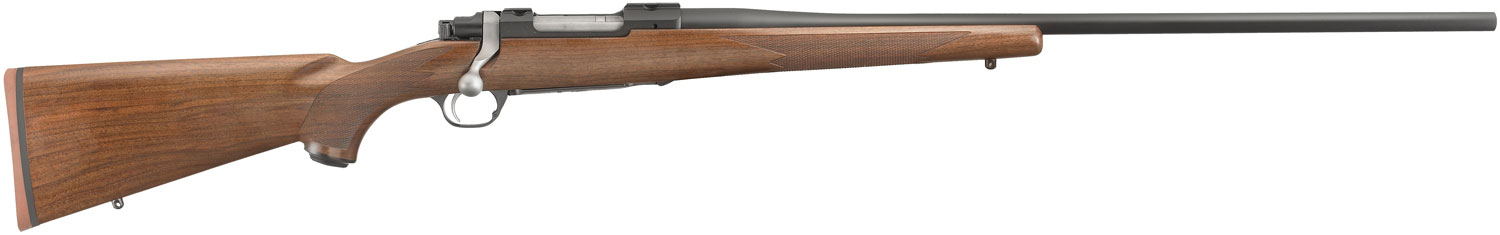 Ruger 37125 Hawkeye Sports South Exclusive Full Size 30-06 Springfield 4+1 22" Satin Blued Alloy Steel Barrel, Receiver w/Integral Scope Mount, American Walnut Fixed Stock, Right Hand