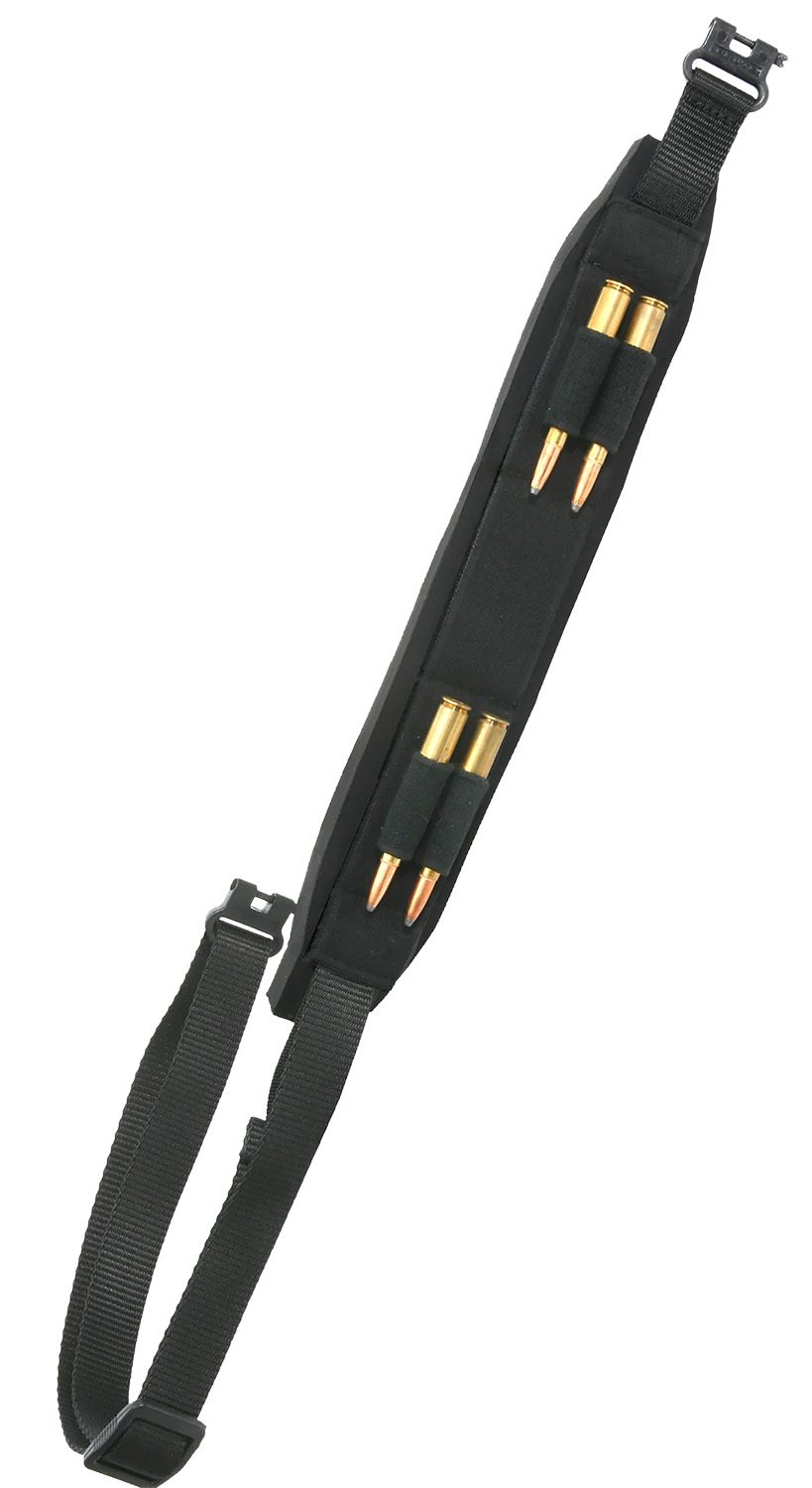 Outdoor Connection NDMB90142 Neo Magnum Sling 3.25" W Adjustable Black Neoprene for Rifle/Shotgun